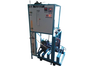 SINGLE CYLINDER TWO STROKE PETROL ENGINE TEST RIG WITH ROPE BRAKE DYNAMOMETER